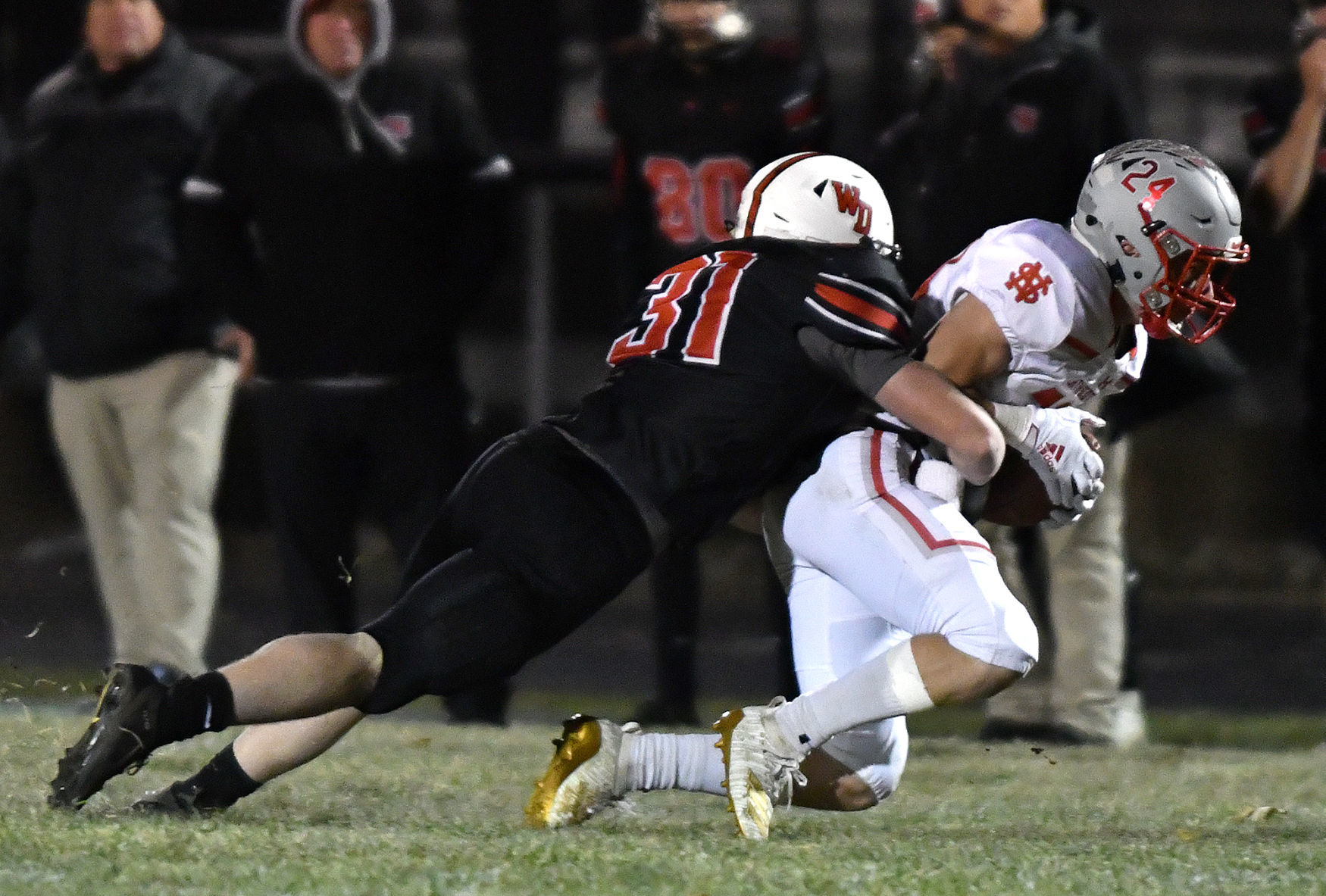 Class 3A second round football